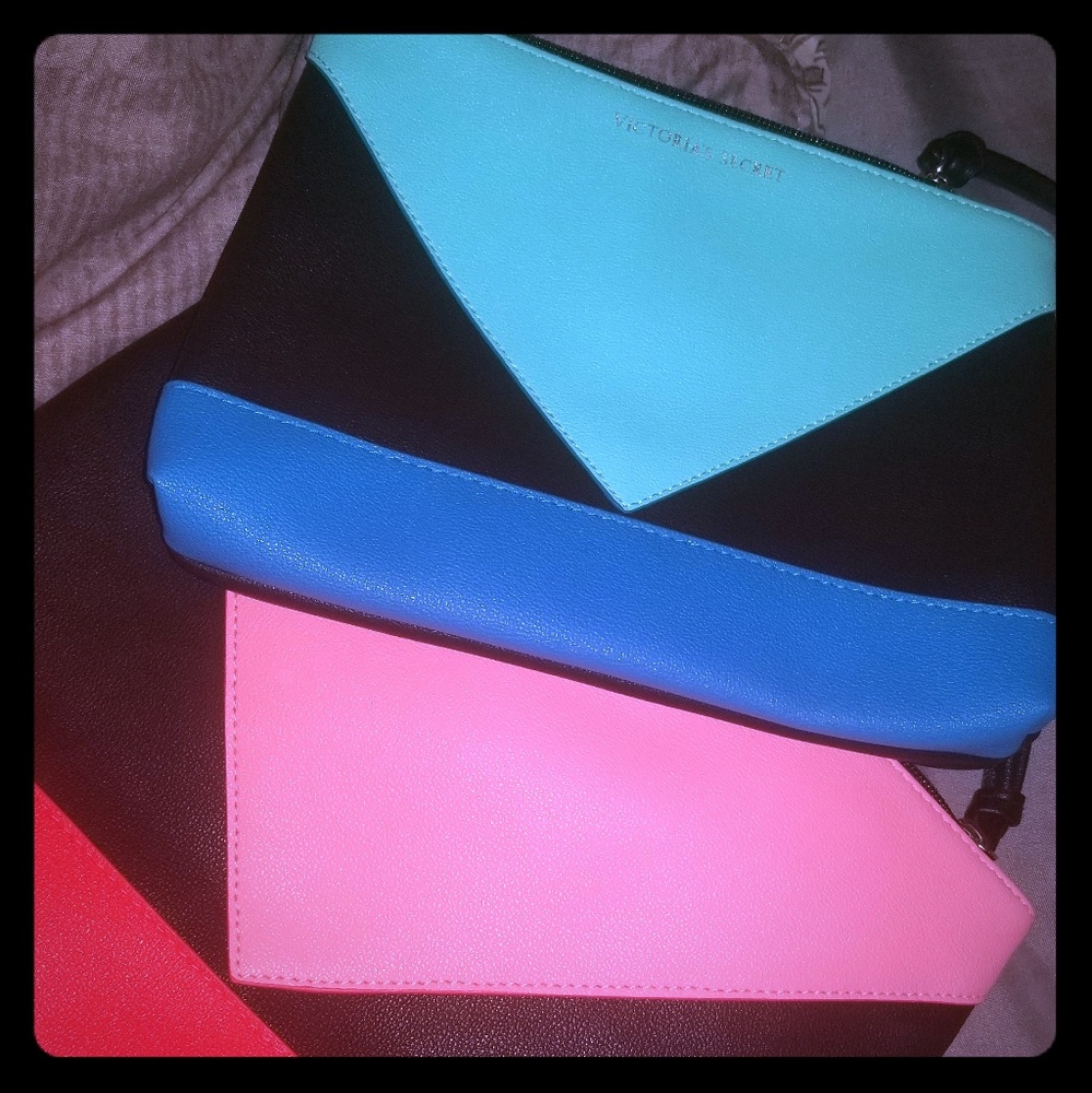 Victoria secret clutches/make up bags